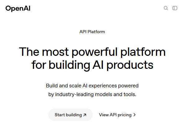 سایت Open AI
