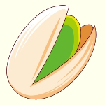 پسته به عربی - خوراکی ها به عربی