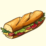 ساندویچ به عربی - خوراکی ها به عربی