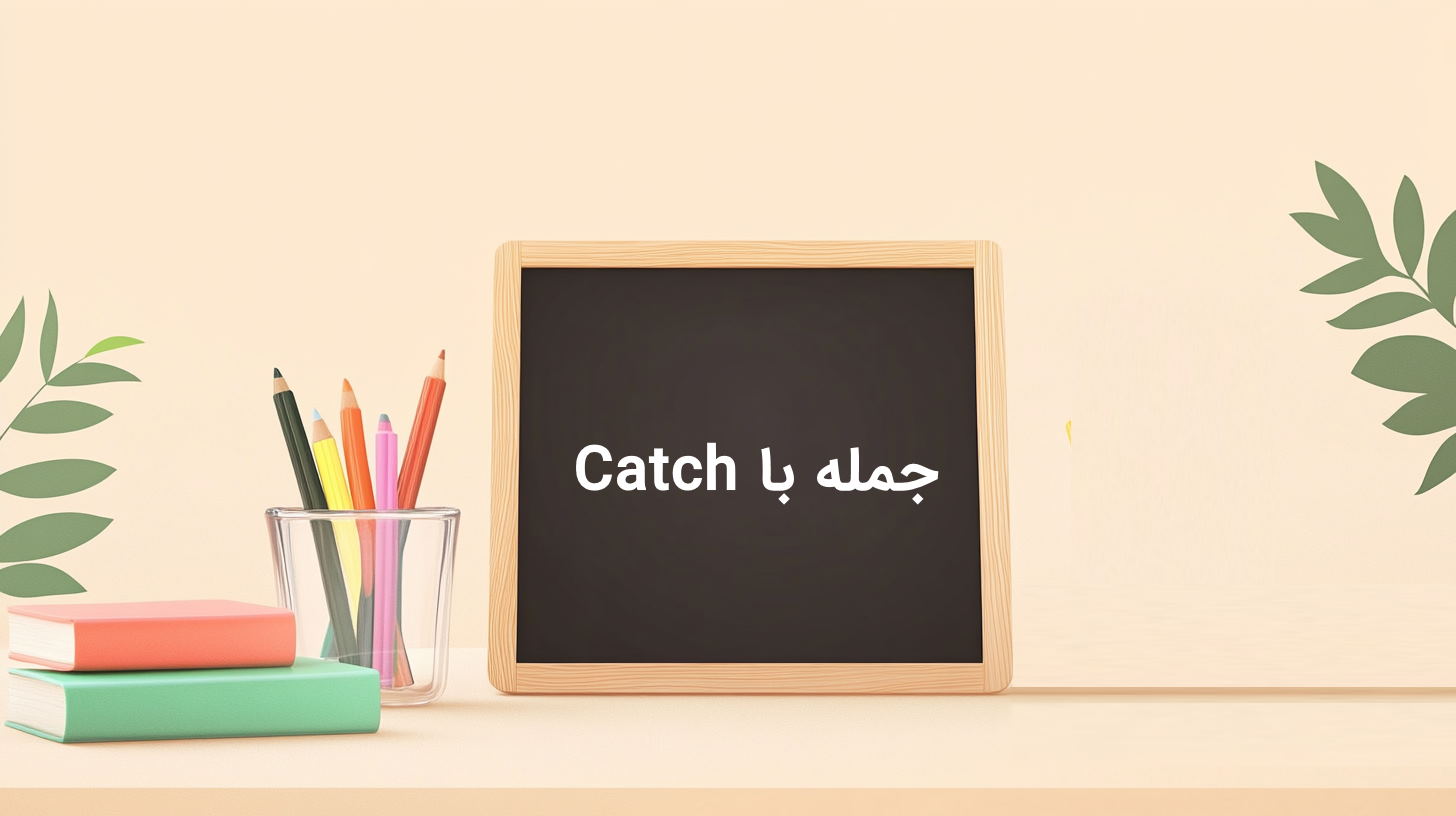 ۶۰ جمله با Catch – با ترجمه، توضیح کاربرد و تلفظ