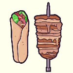 شاورما به عربی