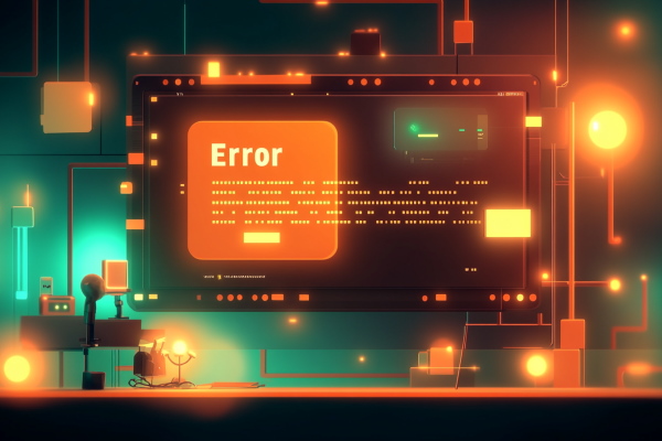 مدیریت خطا در کامپیوتر کلمه error