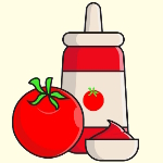 سس گوجه به عربی