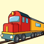 قطار به عربی