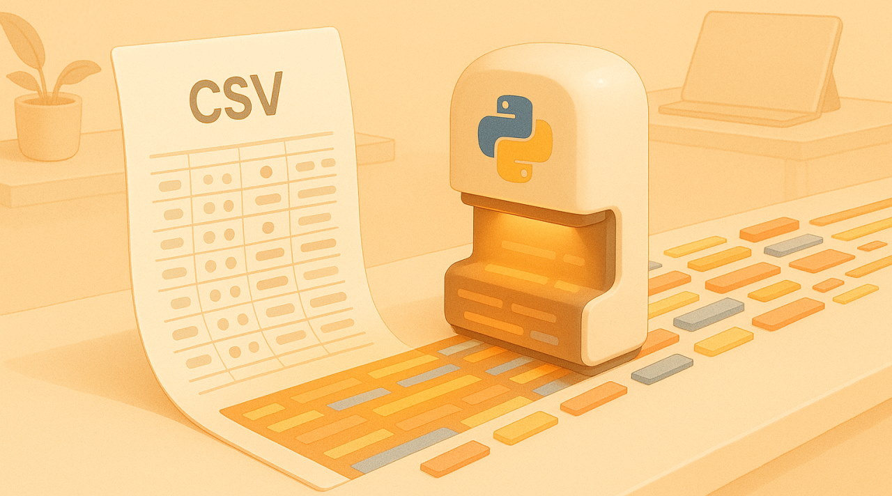 آموزش کار با فایل CSV در پایتون – به زبان ساده و گام به گام + روش و مثال