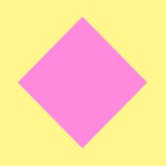 لوزی به عربی - اشکال هندسی به عربی