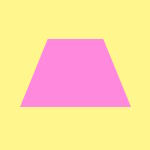 ذوزنقه به عربی - اشکال هندسی به عربی