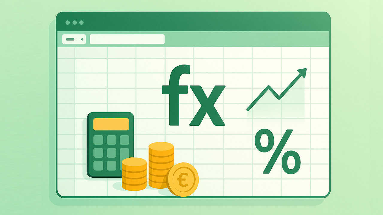 توابع مالی در اکسل – راهنمای جامع به زبان ساده + مثال عملی