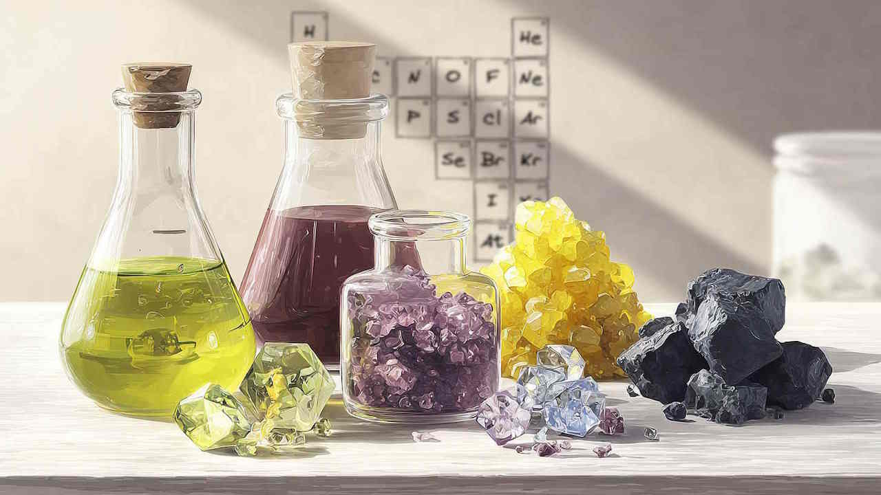 عناصر غیر فلزی در جدول تناوبی – به زبان ساده + خواص