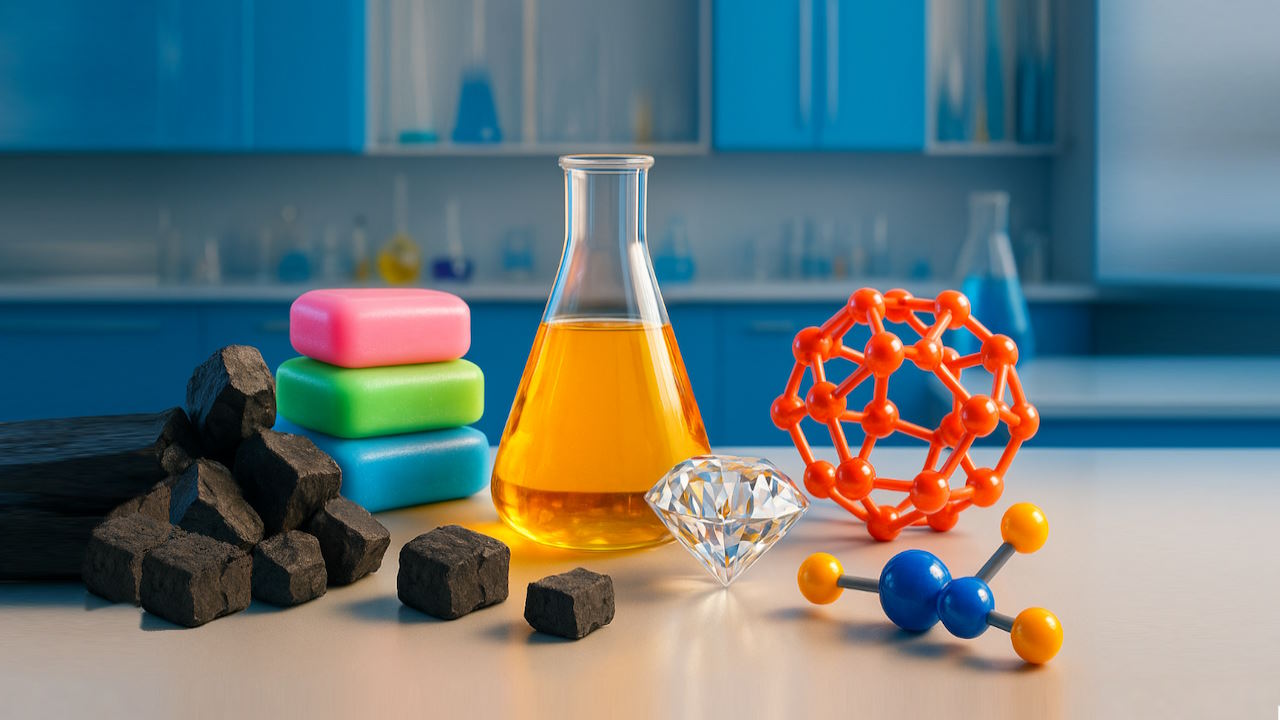 شیمی ترکیبات کربن – از صفر تا صد + انواع و ساختار