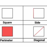 مربع به انگلیسی – به زبان ساده + مثال و تصویر