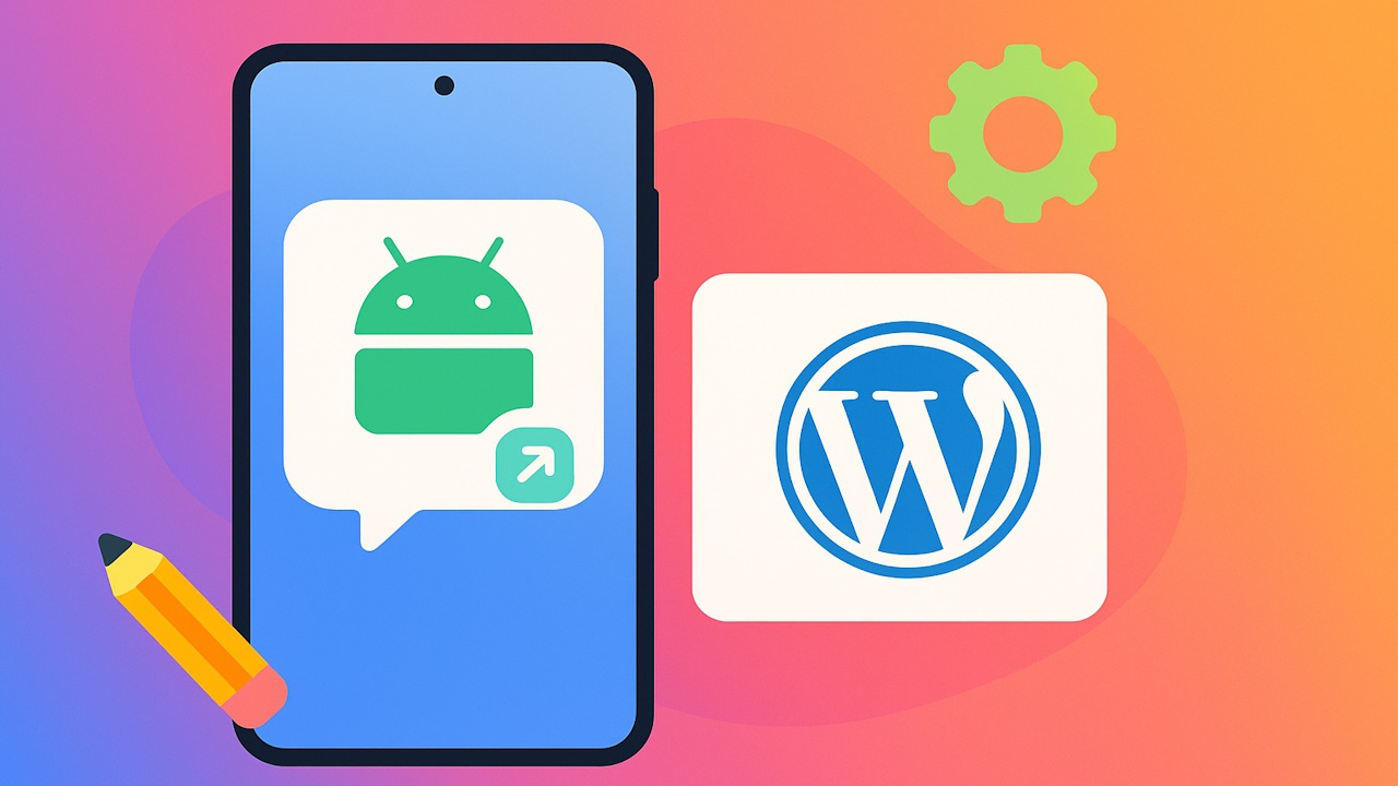 وردپرس در اندروید ‌– صفر تا صد ساخت و مدیریت سایت وردپرسی با گوشی