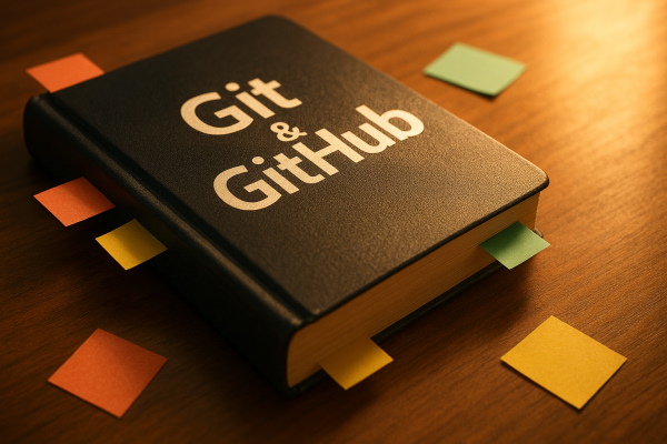 کتابی که برای آموزش گیت و گیت هاب نوشته شده است.