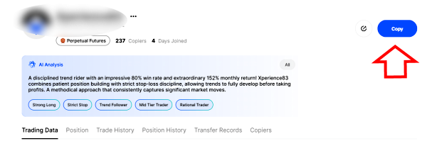 کپی تریدینگ در صرافی بینگ ایکس