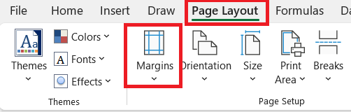 تنظیمات حاشیه صفحه-full-page-print
