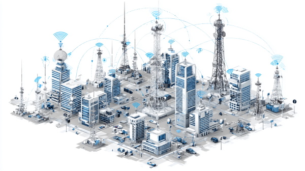 تصویر نمادین از شبکه بیسیم شهری