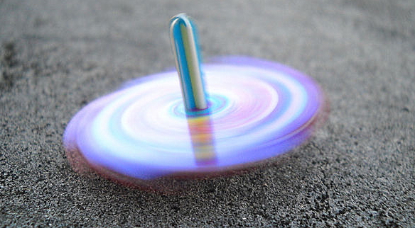 فرفره در حال چرخش