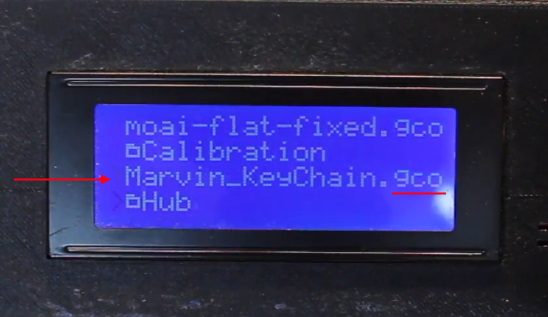 صدور دستور چاپ فایل G-code