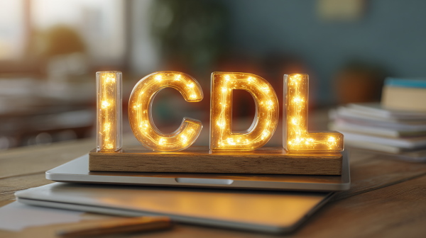 عبارت ICDL به صورت درخشان - مزایای مدرک ICDL