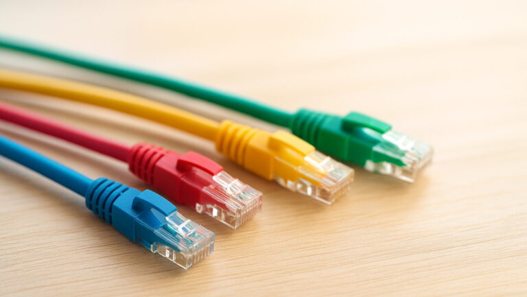 رنگ بندی کابل شبکه و استاندارد کابل LAN چیست؟ – به زبان ساده