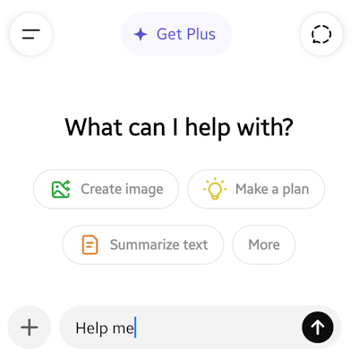 صفحه اصلی در اپلیکیشن chatgpt - نصب chatgpt