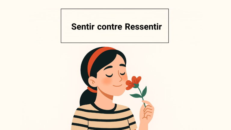 تفاوت Sentir و Ressentir در فرانسوی چیست و کدام را باید استفاده کنیم؟
