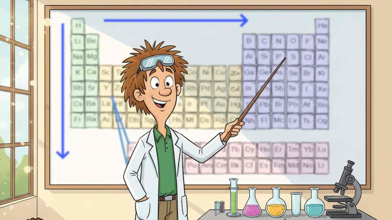 تعریف دوره و گروه در جدول تناوبی – به زبان ساده + نحوه تشخیص