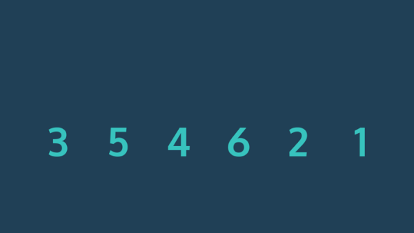 نمونه ساده‌ای از انجام عملیات مرتب سازی حبابی در پایتون