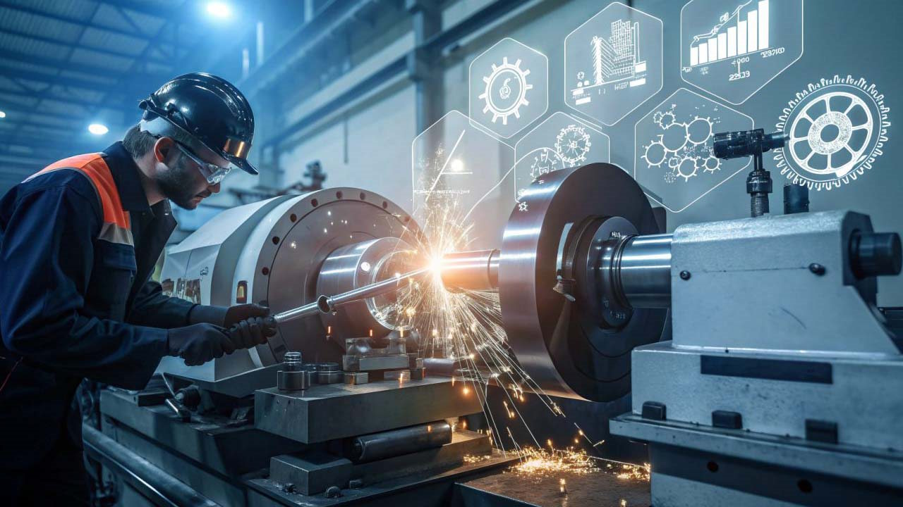 بازار کار تراش CNC و عوامل تأثیرگذار بر درآمد تراشکاری ۱۴۰۴