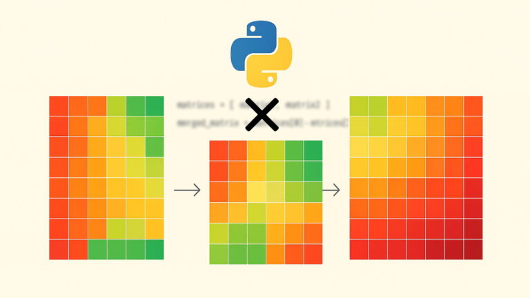 ضرب ماتریس در پایتون با مثال و کد – به زبان ساده