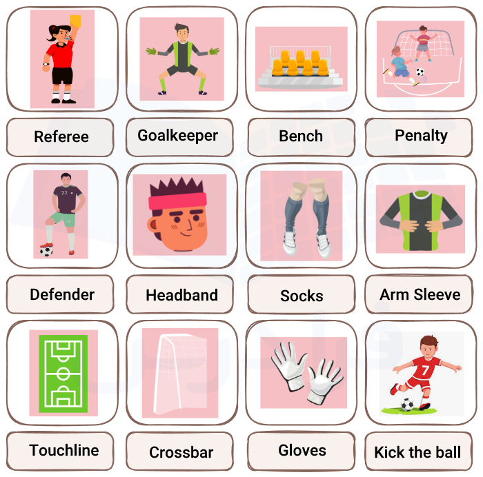 اصطلاحات فوتبال به انگلیسی