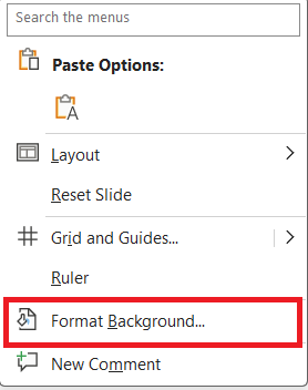 انتخاب عکس پسزمینه-افزودن عکس به پاورپوینت