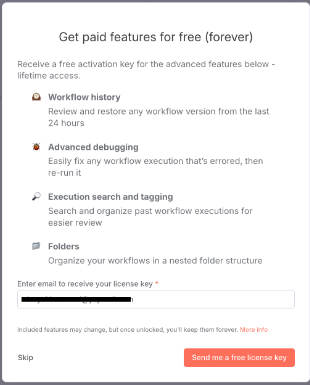 صفحات اولیه برای راه‌اندازی پلتفرم N8N
