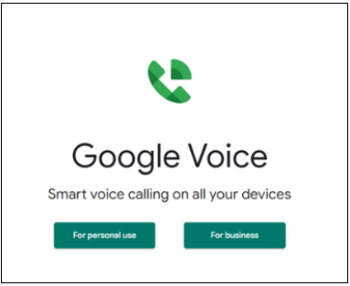 صفحه اصلی گوگل‌ویس-google voice چیست
