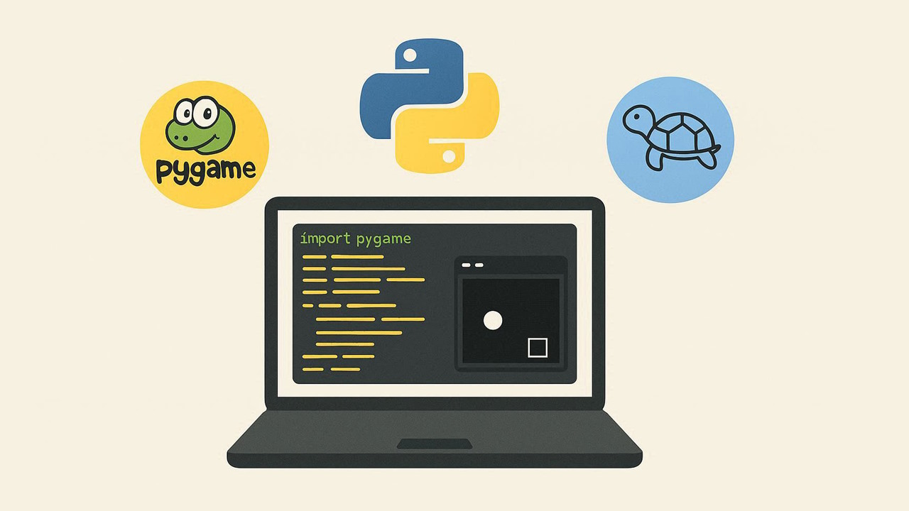کد ساخت بازی با پایتون – آموزش عملی برای مبتدیان