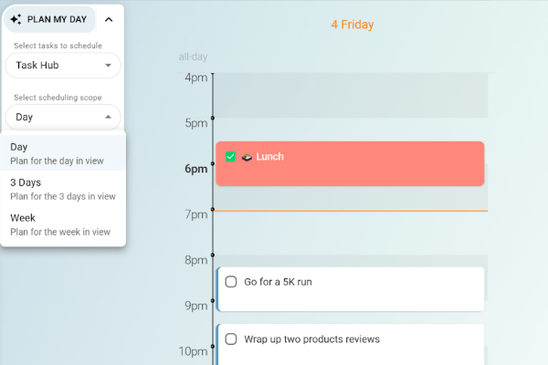 Trevor AI نرم افزار برنامه ریزی روزانه با هوش مصنوعی با رابط کاربری ساده