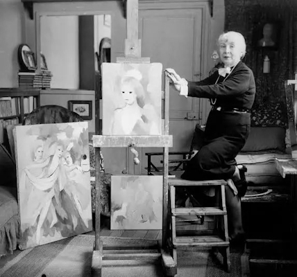 نقاش مشهور زن خانم Marie Laurencin