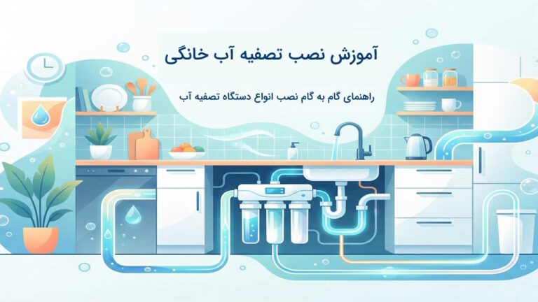 آموزش نصب تصفیه آب خانگی – راهنمای جامع تصویری