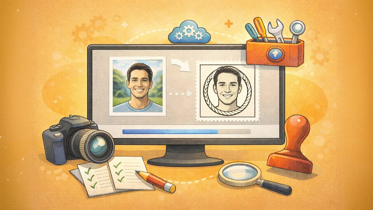 تبدیل عکس به مهر آنلاین – آموزش نکات کاربردی + معرفی ۱۲ ابزار رایگان