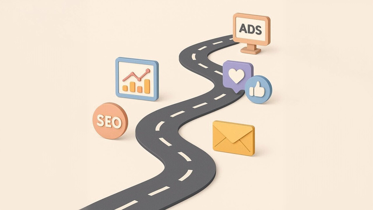 نقشه راه دیجیتال مارکتینگ – راهنمای کامل و رایگان