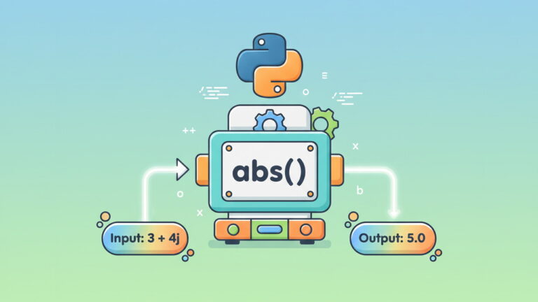 قدر مطلق (abs) در پایتون با مثال و کد – به زبان ساده
