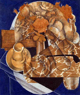 نقاشی «گل‌ها» (Flowers) از خوان گریس