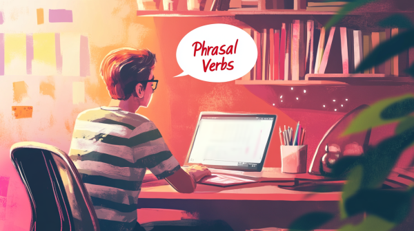 پسری در حال درس خواندن در اتاقش