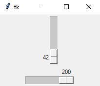 مثالی درباره کار با Scale در ویجت‌های Tkinter