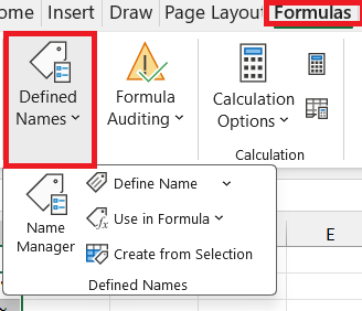بخش تعریف نامCELL-REFRENCE
