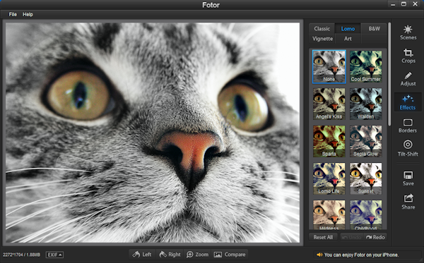 هوش مصنوعی ادیت عکس رایگان Fotor