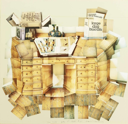 از آثار مجموعه joiners عکاس مشهور دیوید هاکنی