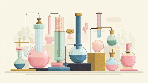 وسایل آزمایشگاهی رنگی