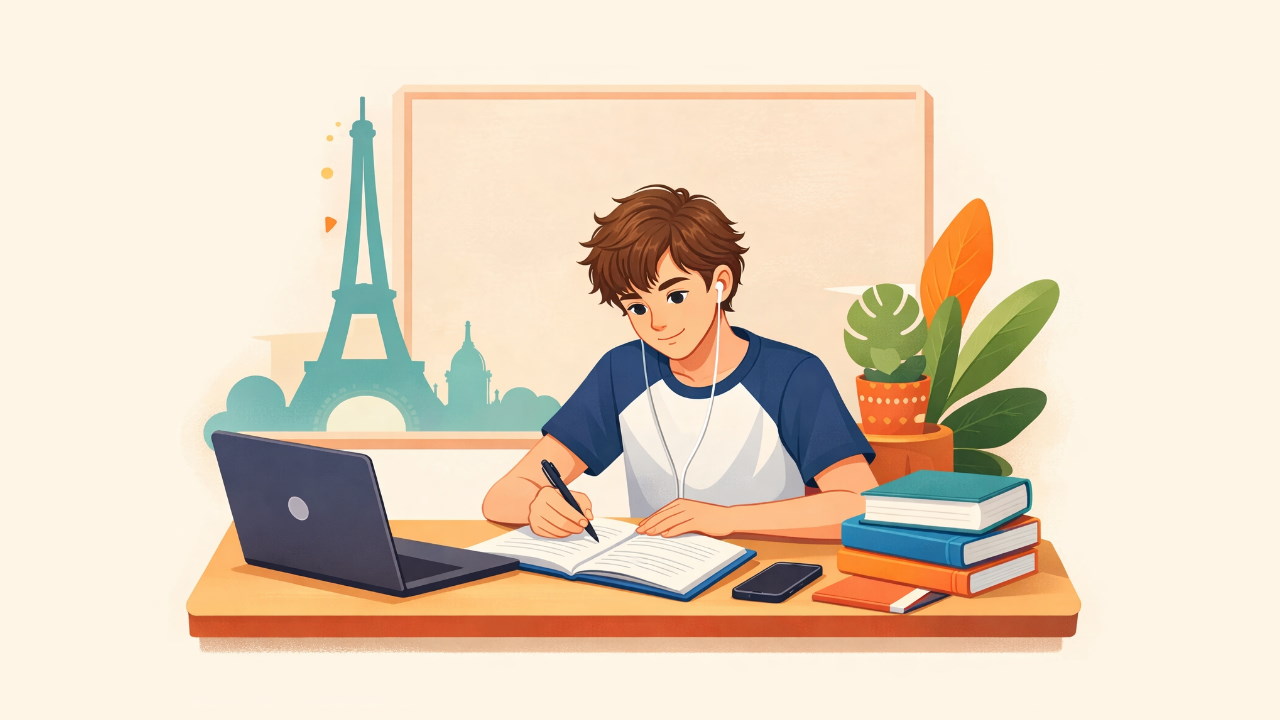 مدت زمان لازم برای یادگیری زبان فرانسه – از A1 تا C1