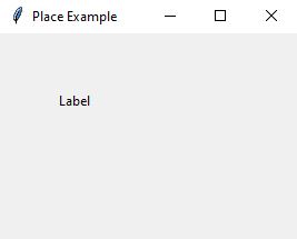 پنجره ساخته شده با ویجت‌های Tkinter